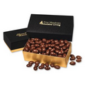 Chocolate Covered Almonds in Black & Gold Gift Box